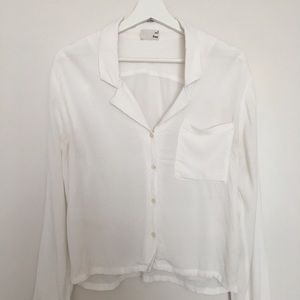 Wilfred White Button-Up